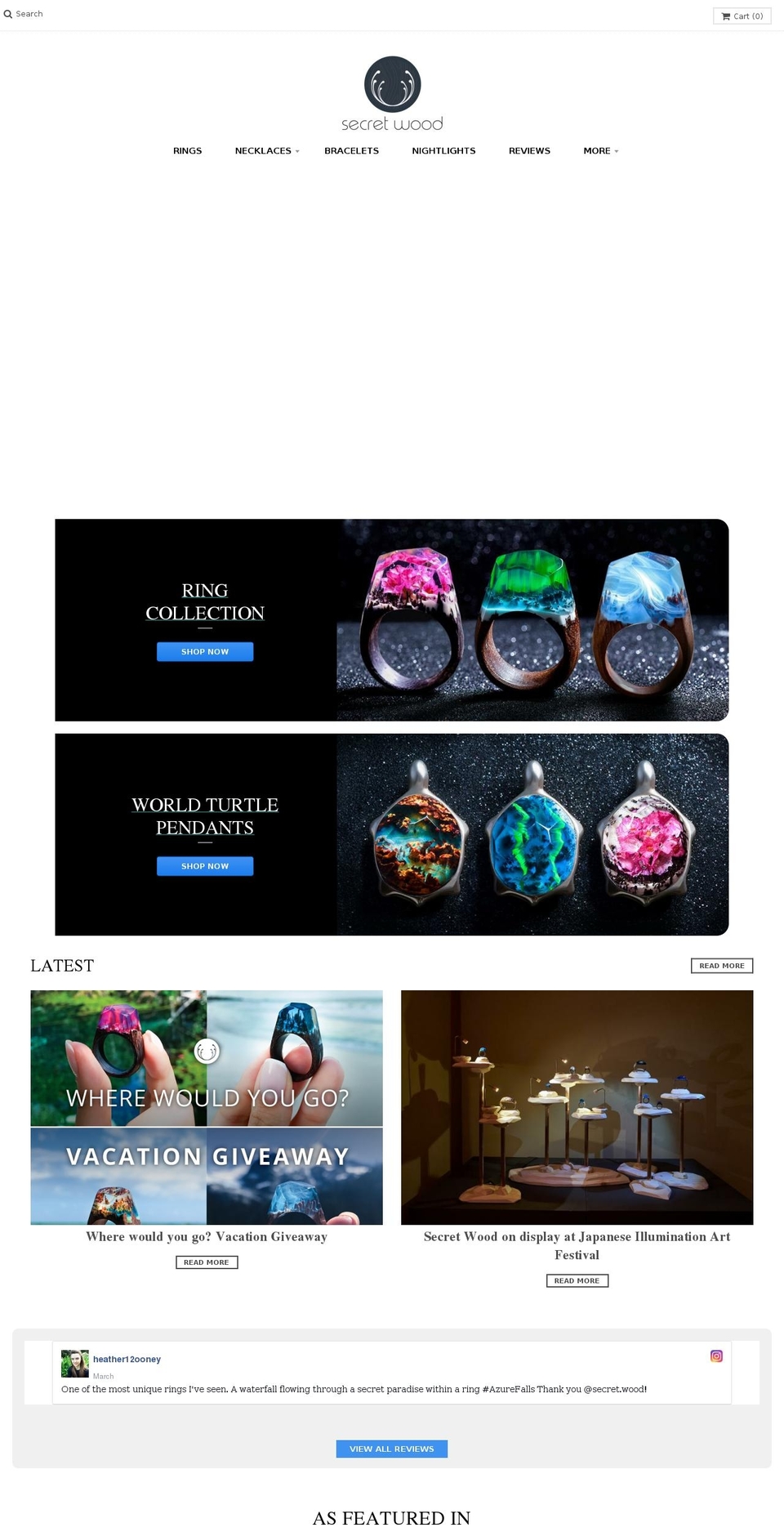 mysecretwood.jp shopify website screenshot