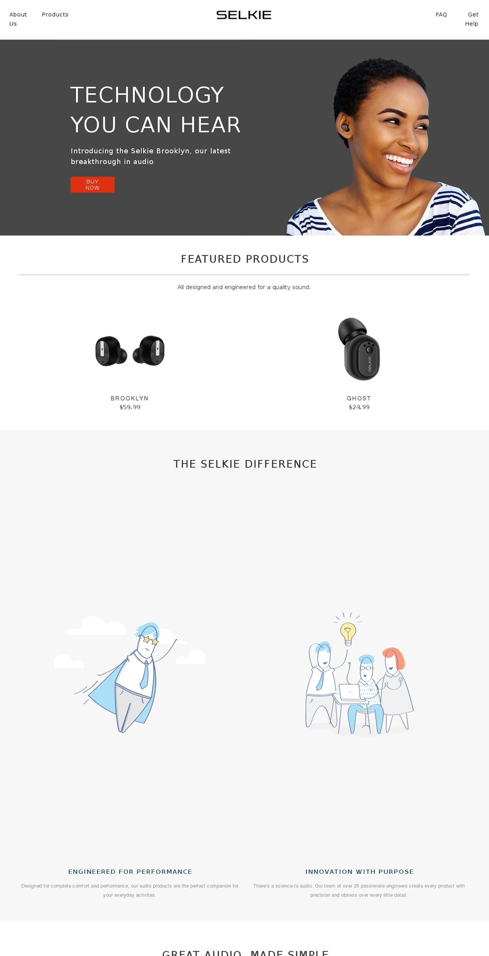 myselkie.com — Shopify storefront screenshot