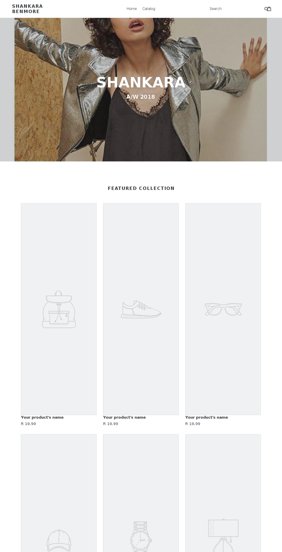 myshankara.com — Shopify storefront screenshot