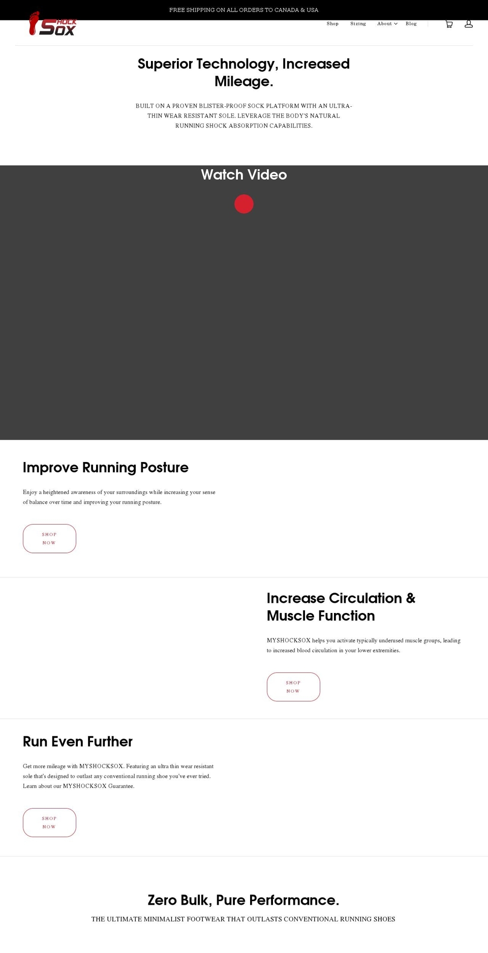 myshocksox.com shopify website screenshot