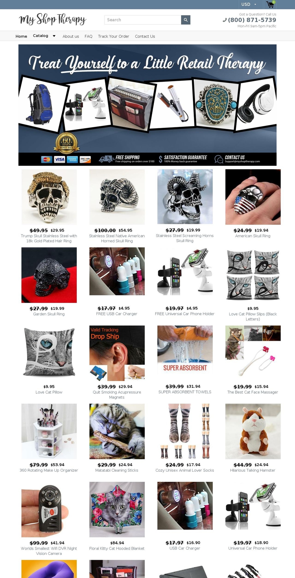 myshoptherapy.com — Shopify storefront screenshot