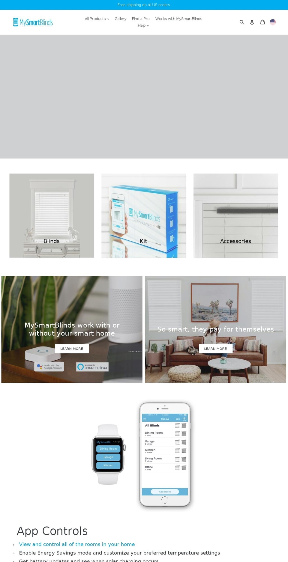 MSB - HC - 23 Jul '18 Shopify theme site example mysimpleblinds.com