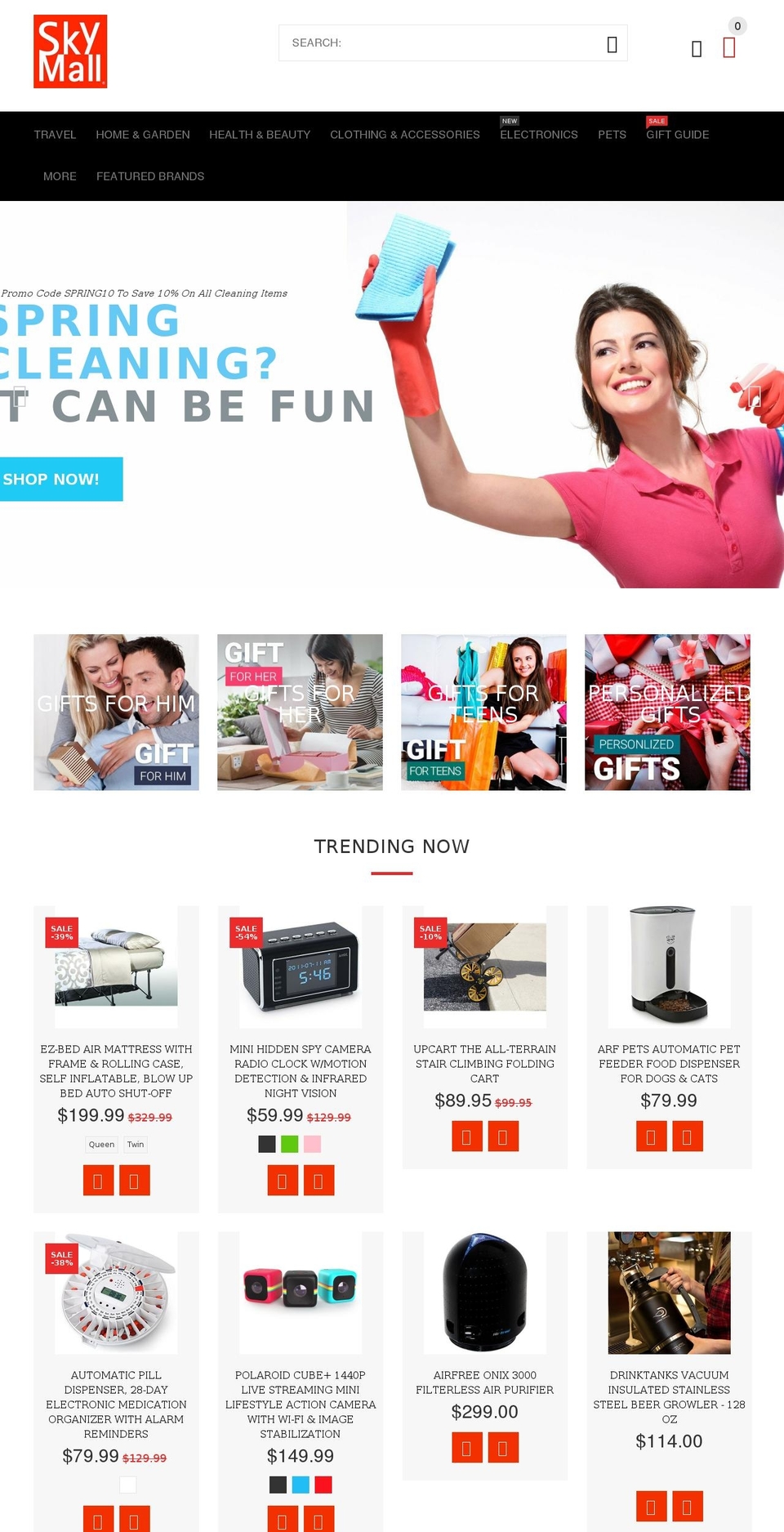 YourStore-V2-0-1A Shopify theme site example myskymall.net