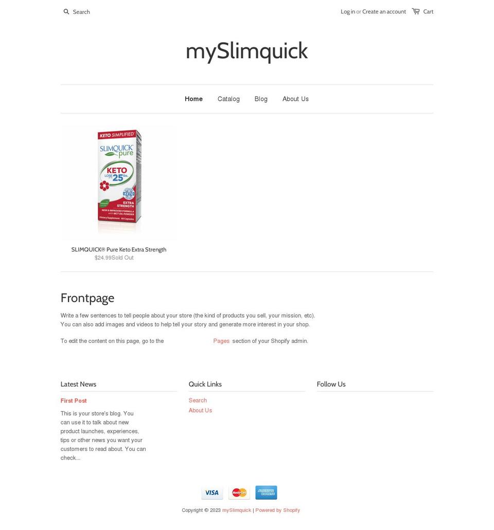 myslimquick.myshopify.com shopify website screenshot