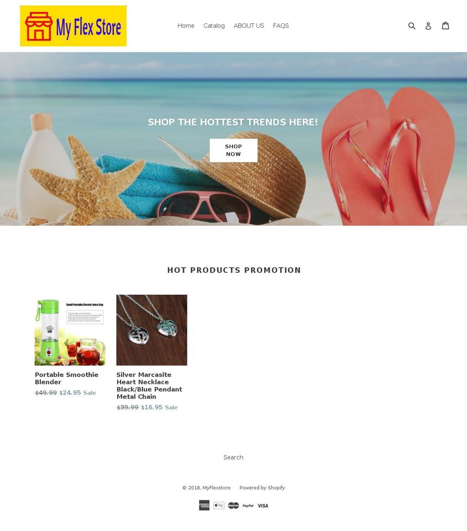 mysmallflexstore.com — Shopify storefront screenshot