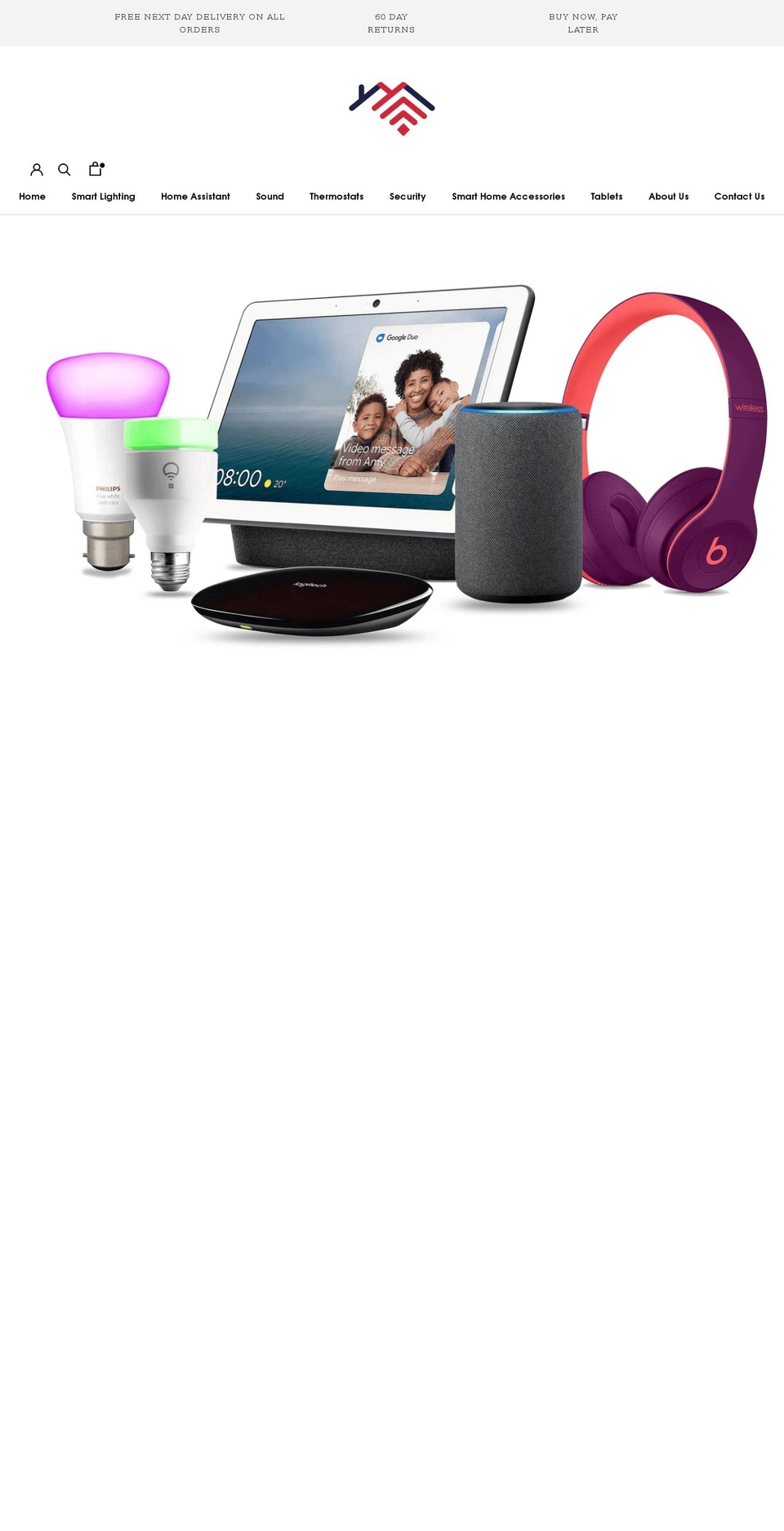 mysmarthomeshop.co.uk shopify website screenshot