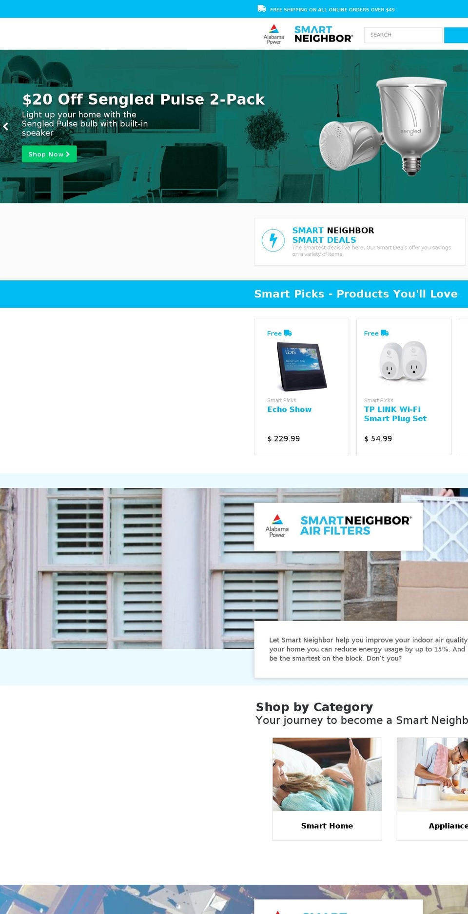 mysmartneighbor.com shopify website screenshot