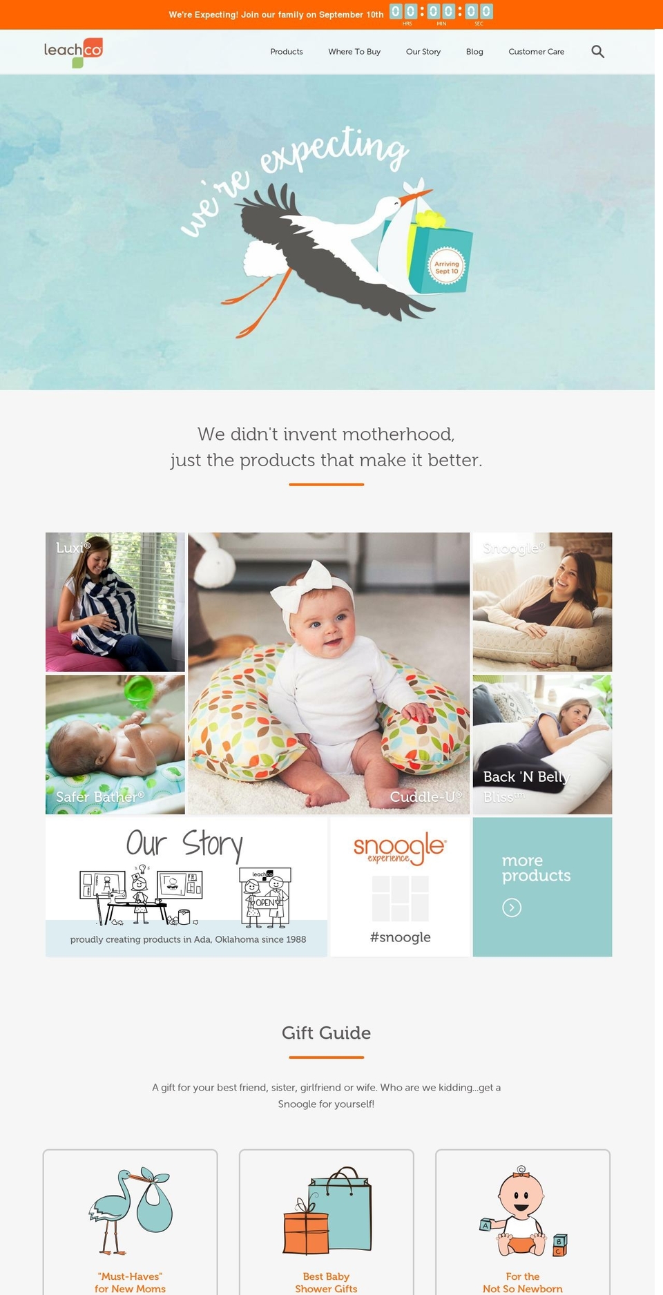 mysnoogle.com — Shopify storefront screenshot