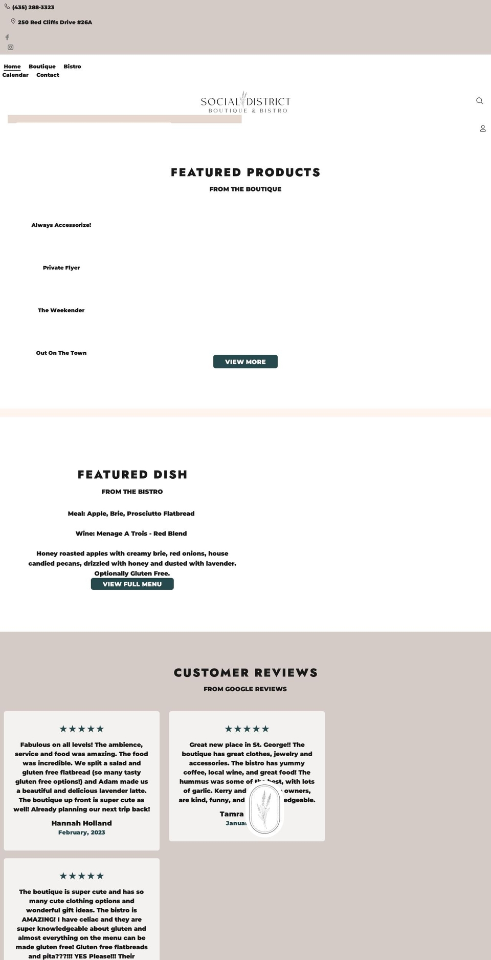 mysocialdistrict.com shopify website screenshot