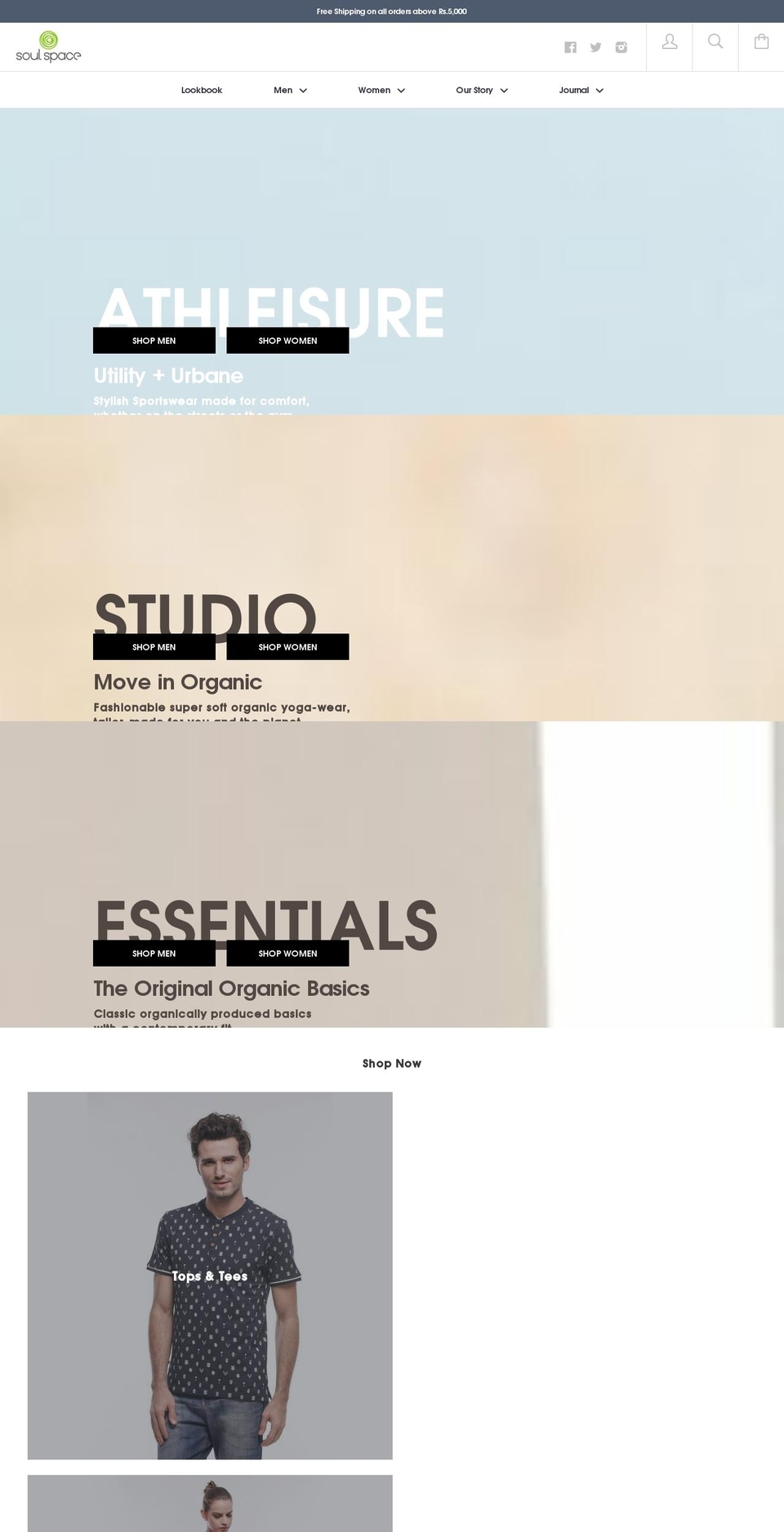 mysoulspace.in shopify website screenshot