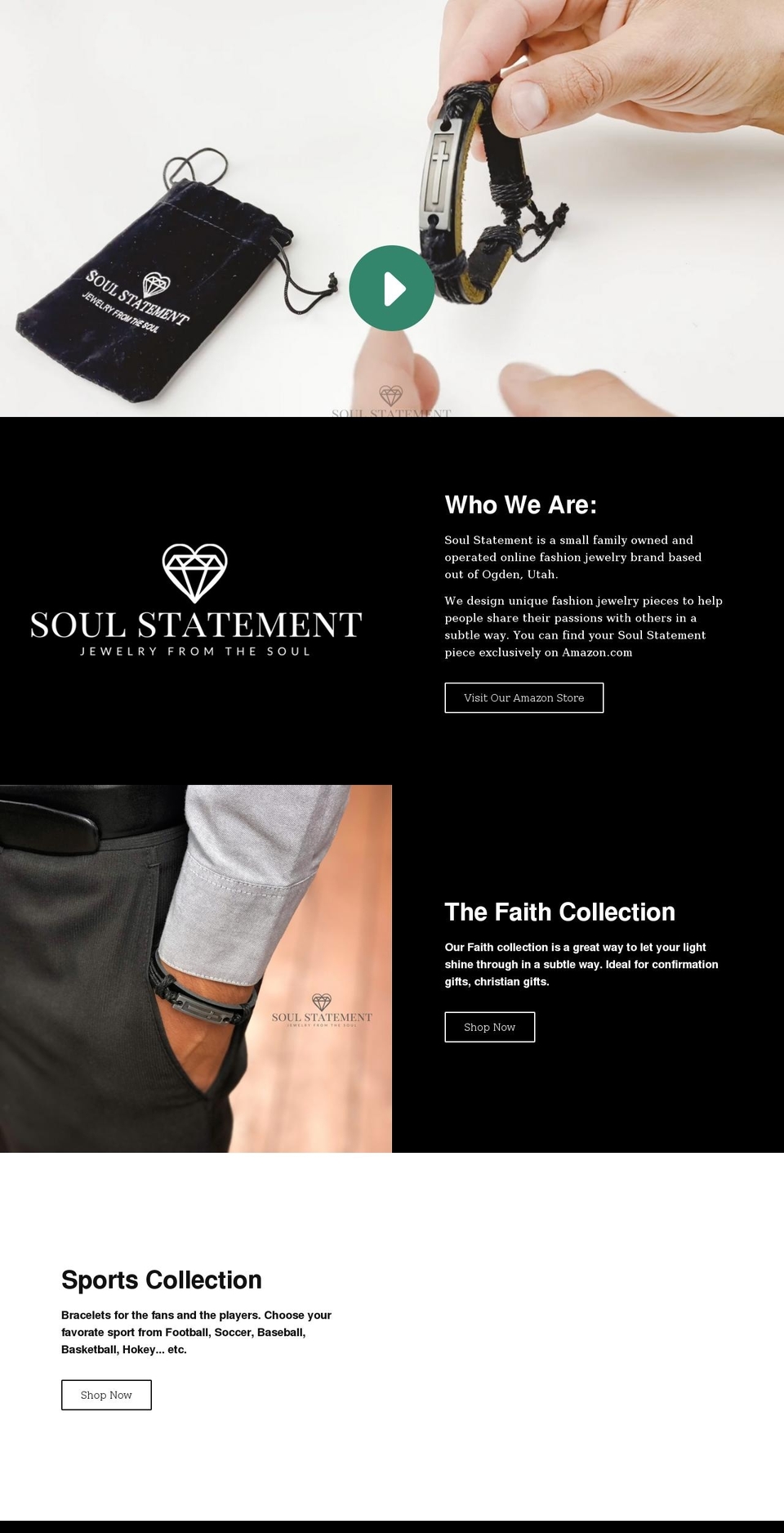 mysoulstatement.com shopify website screenshot