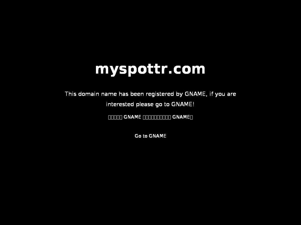 myspottr.com — Shopify storefront screenshot