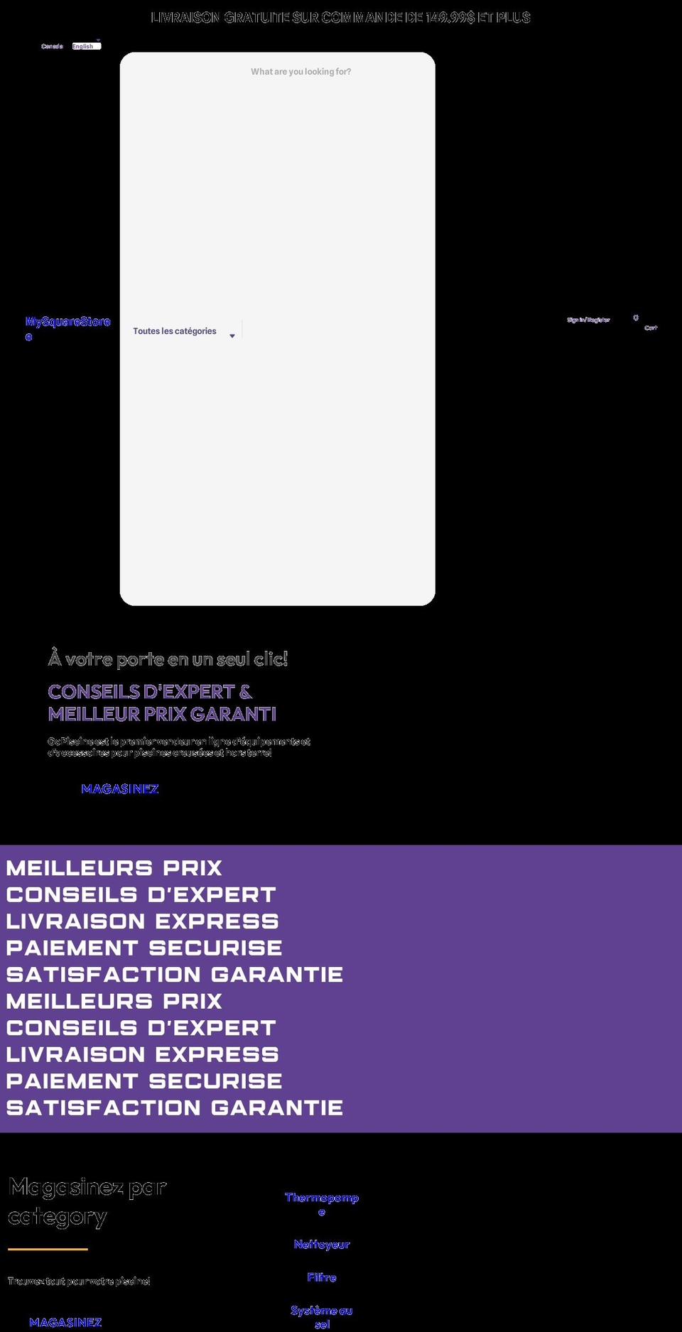 mysquarestore.myshopify.com shopify website screenshot