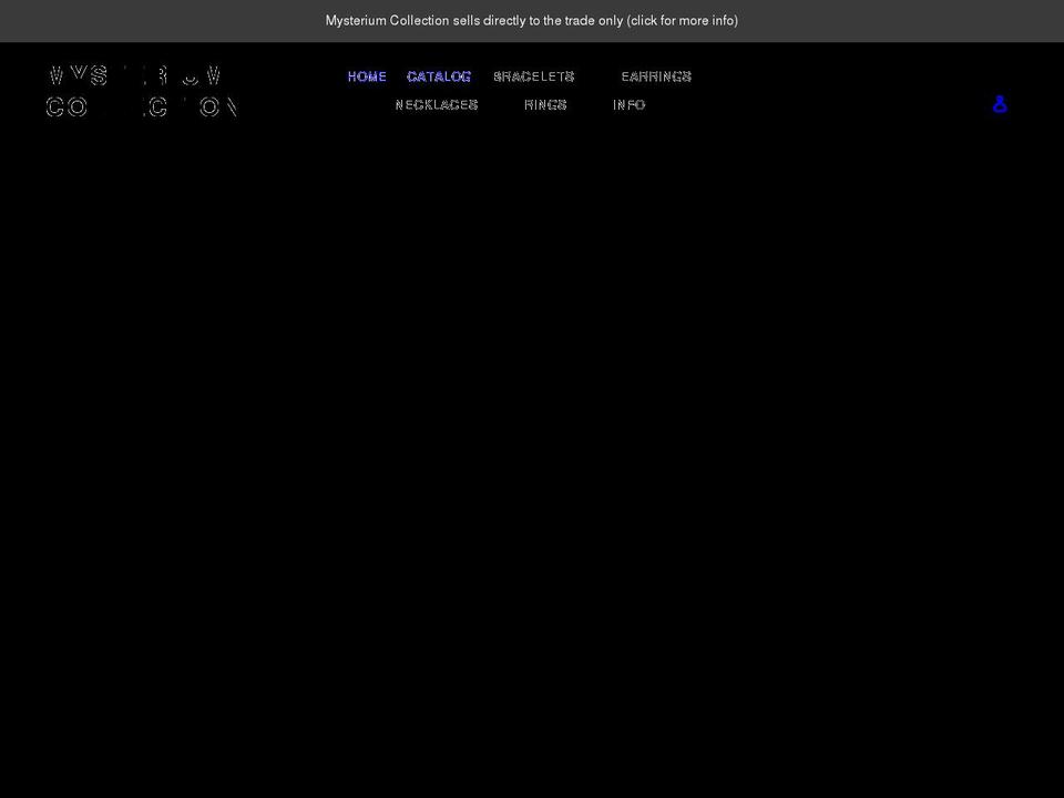 mysteriumcollection.com shopify website screenshot