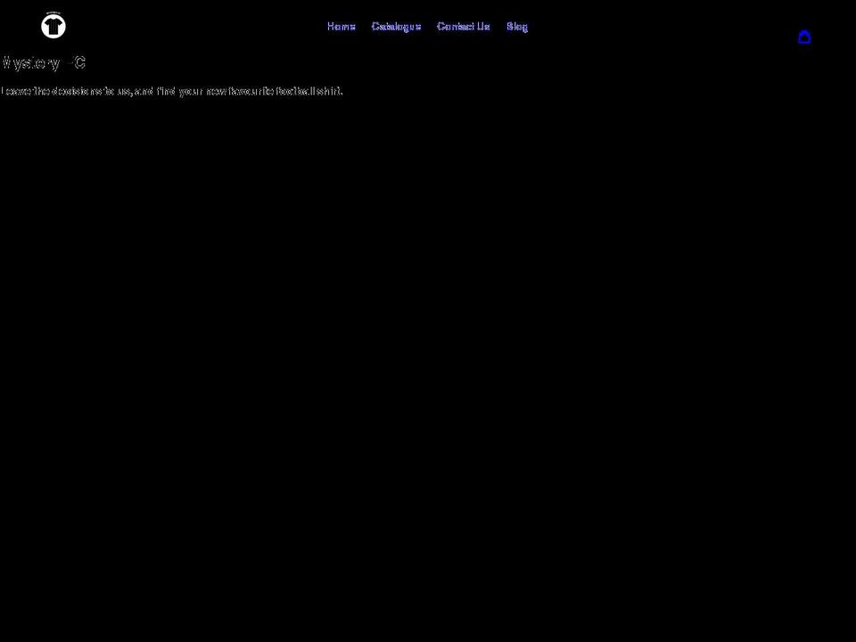 mysteryfc.co.uk shopify website screenshot