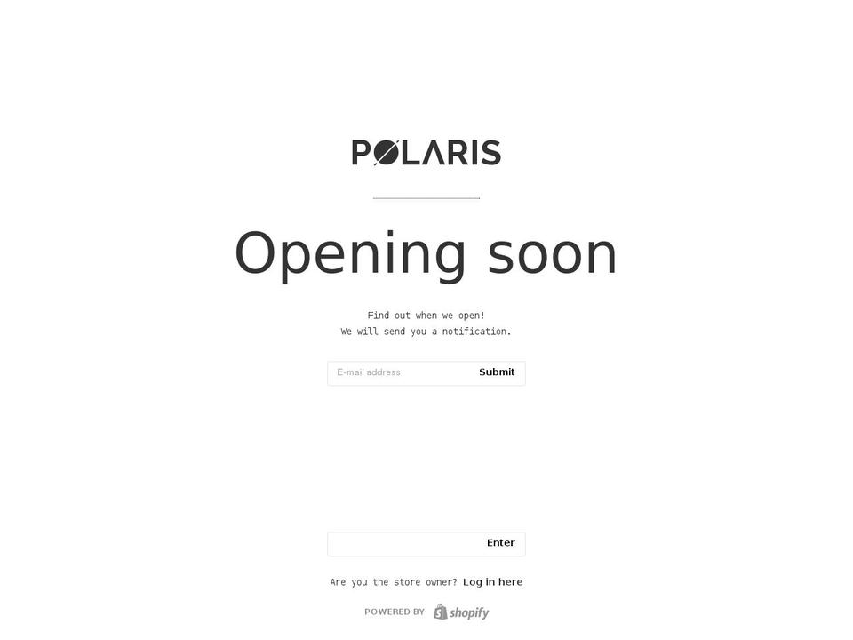 polaris Shopify theme site example mysticmetanoia.com