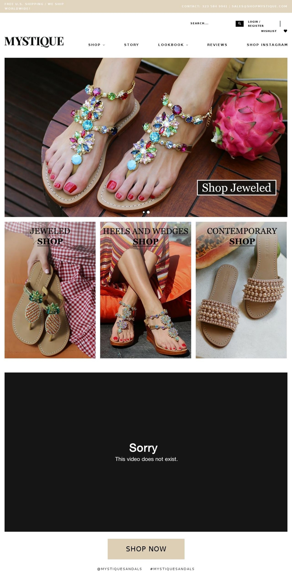 Mega Theme \/\/ SeedCMS \/\/ Shoe Customizer Fix Shopify theme site example mystiquehomedeco.com