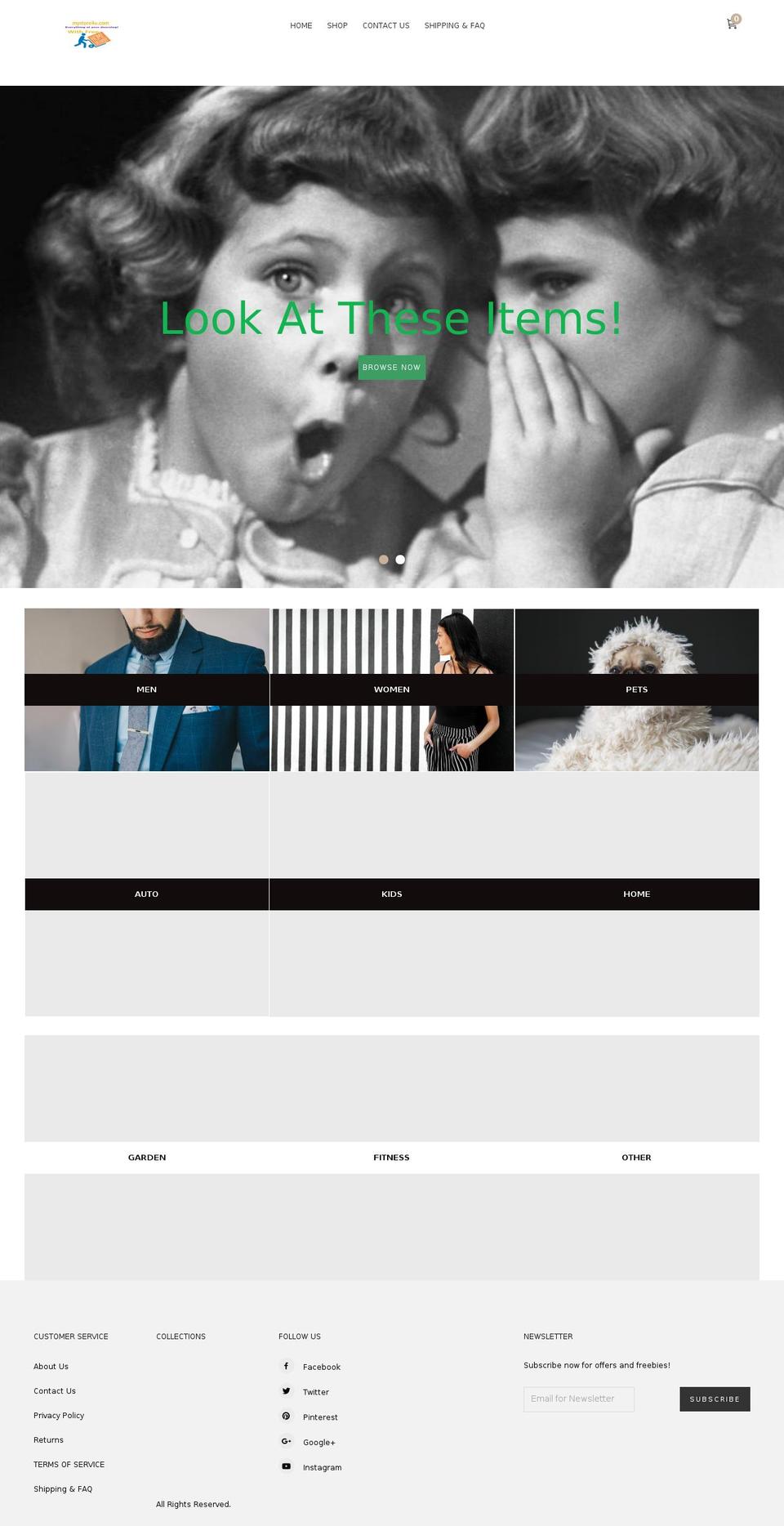 mystore4u.com — Shopify storefront screenshot