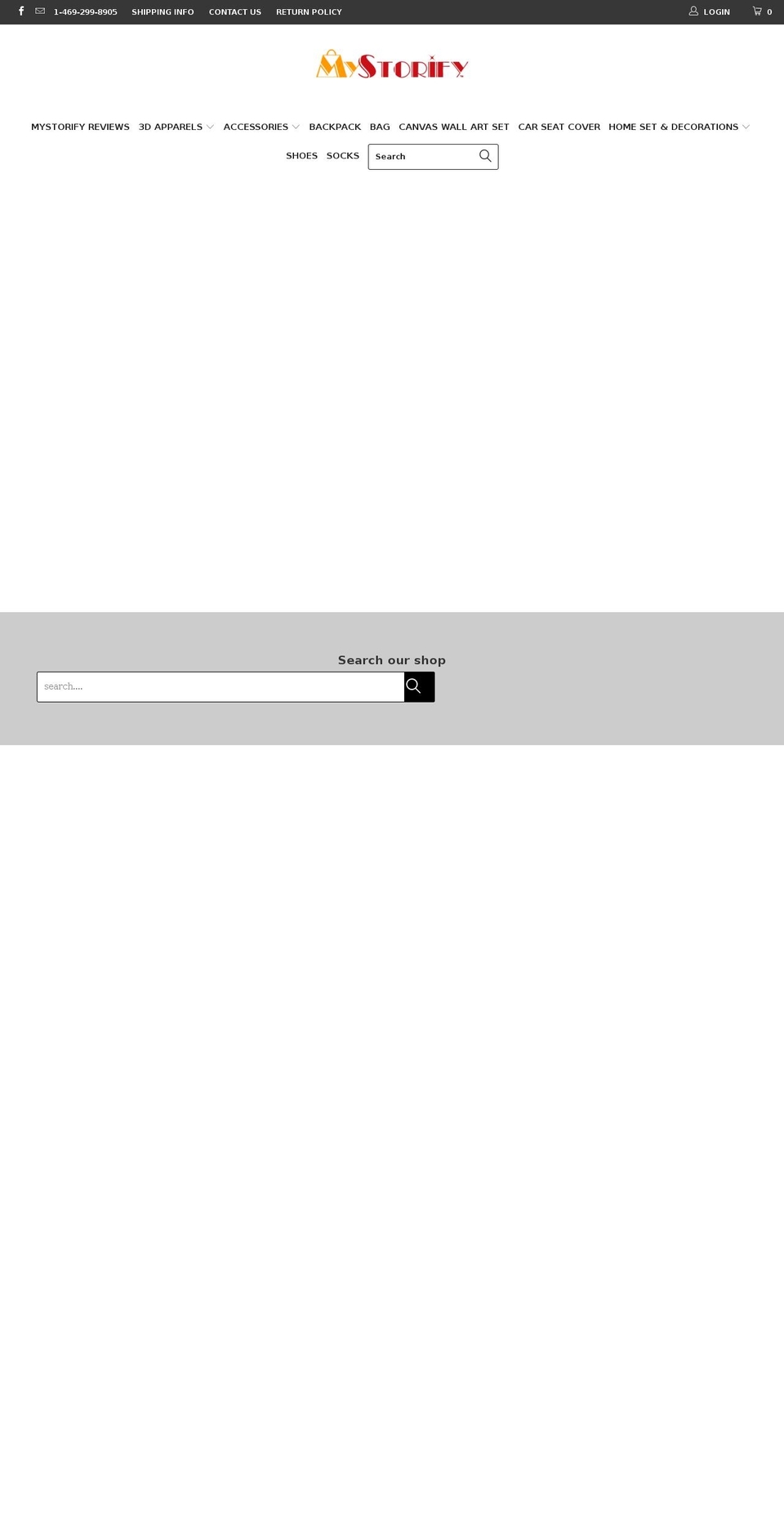 mystorify.com — Shopify storefront screenshot