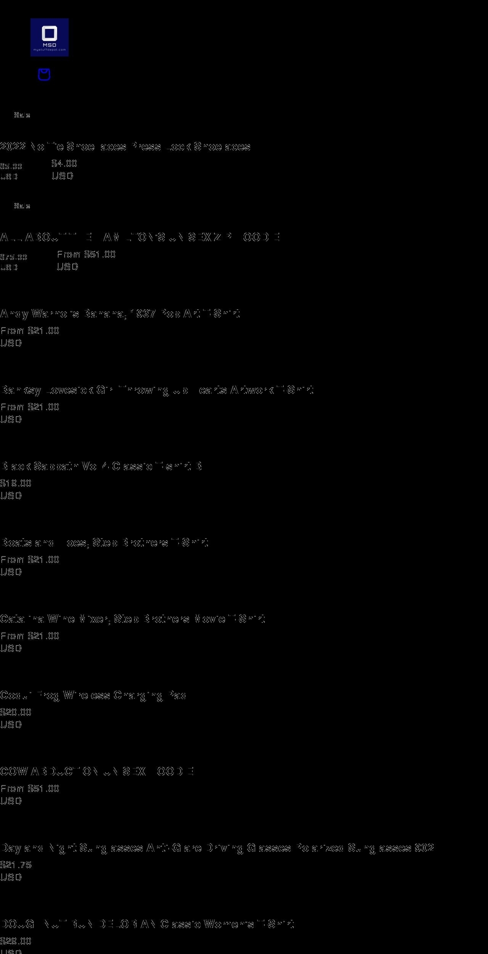 mystuffdepot-com.myshopify.com shopify website screenshot