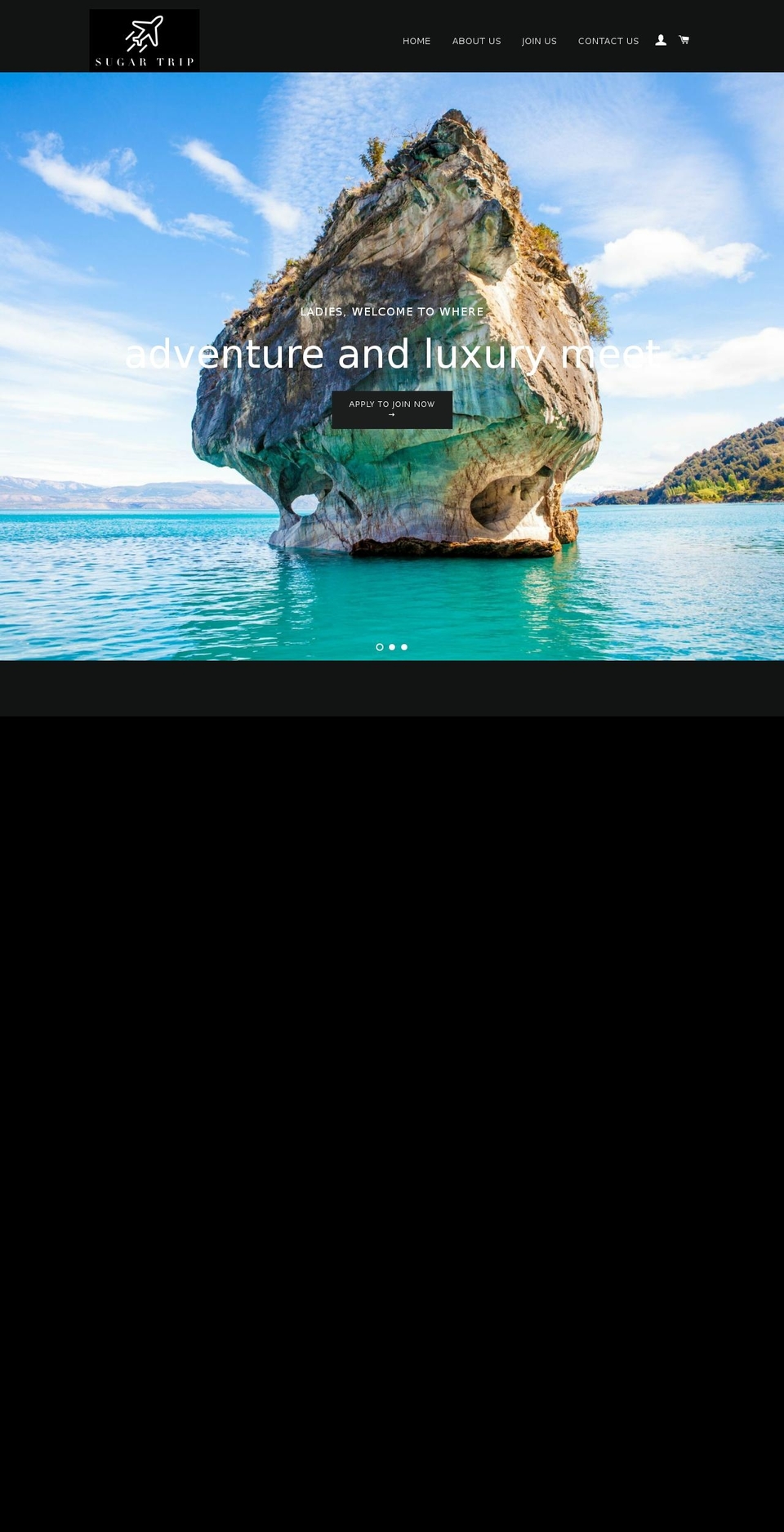 mysugartrip.com shopify website screenshot