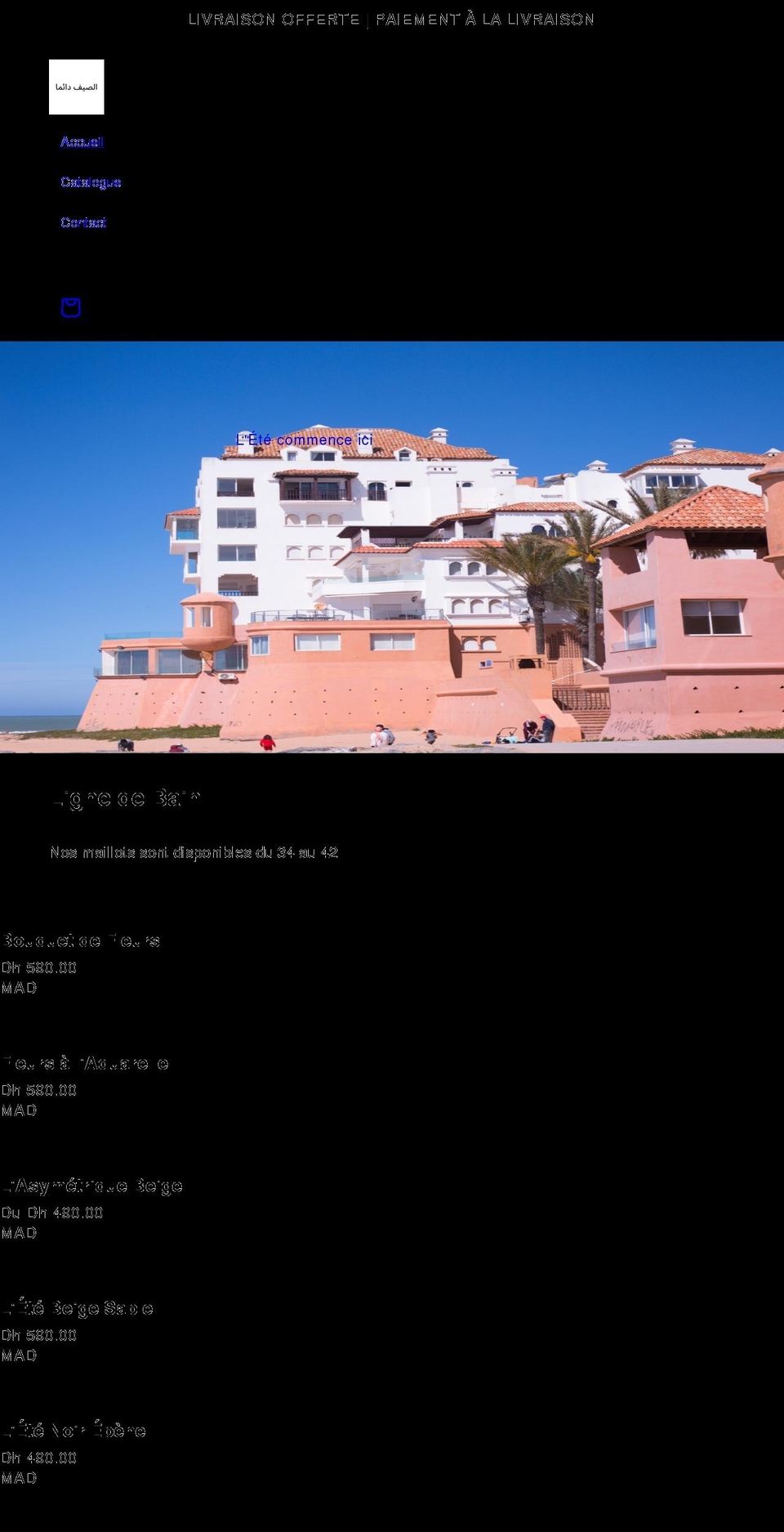 mysummerforever.com — Shopify storefront screenshot