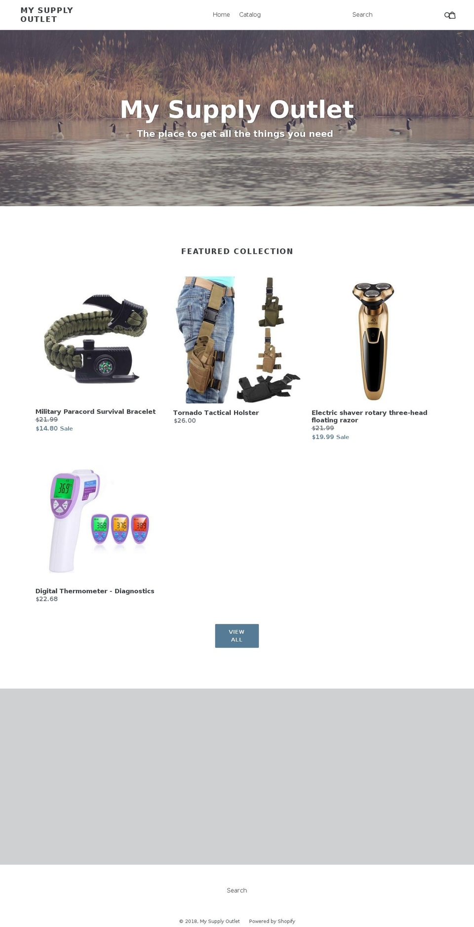 mysupplyoutlet.com — Shopify storefront screenshot