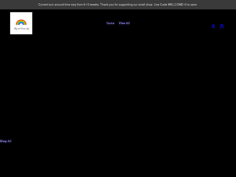 mysweetemmasshop.com shopify website screenshot
