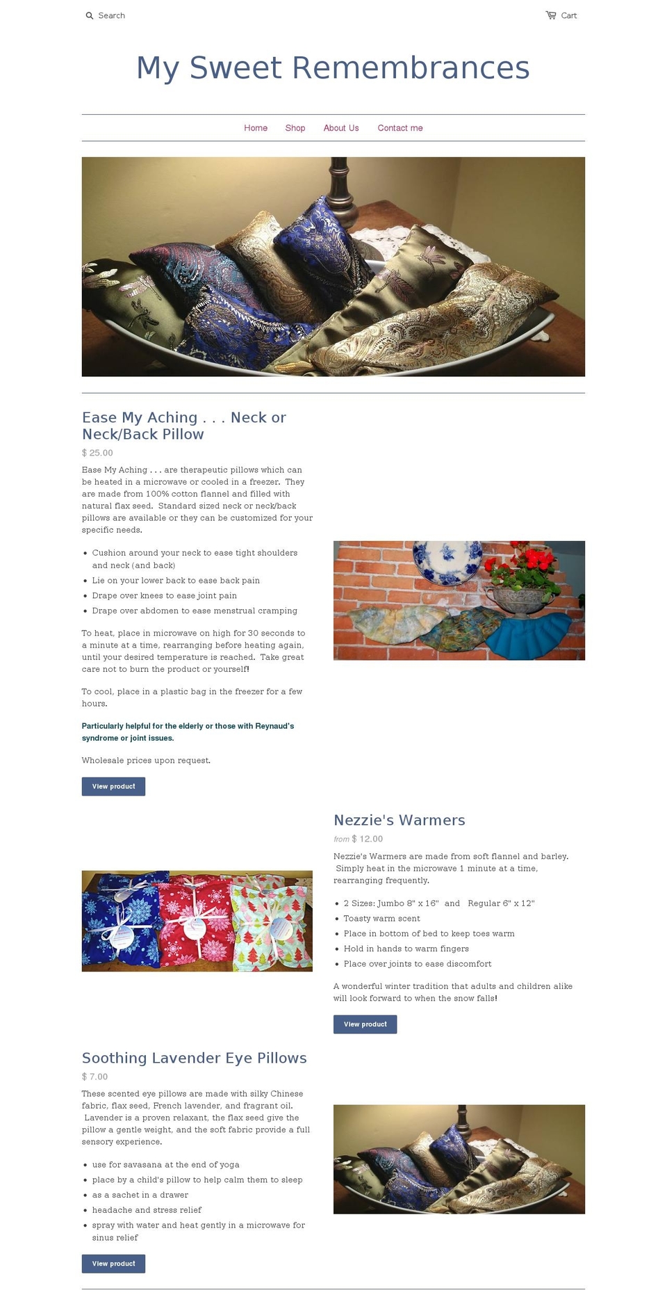 mysweetremembrances.com shopify website screenshot