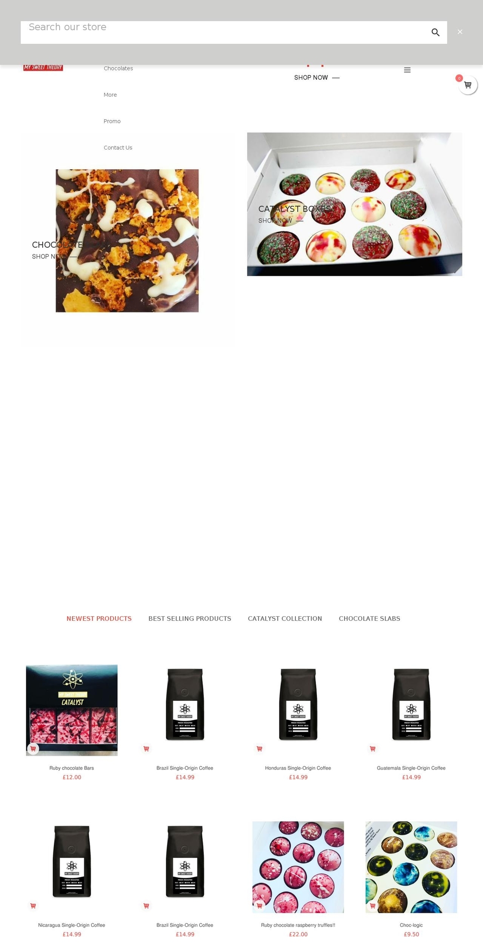 tmart-v1-0-4 Shopify theme site example mysweettheory.com