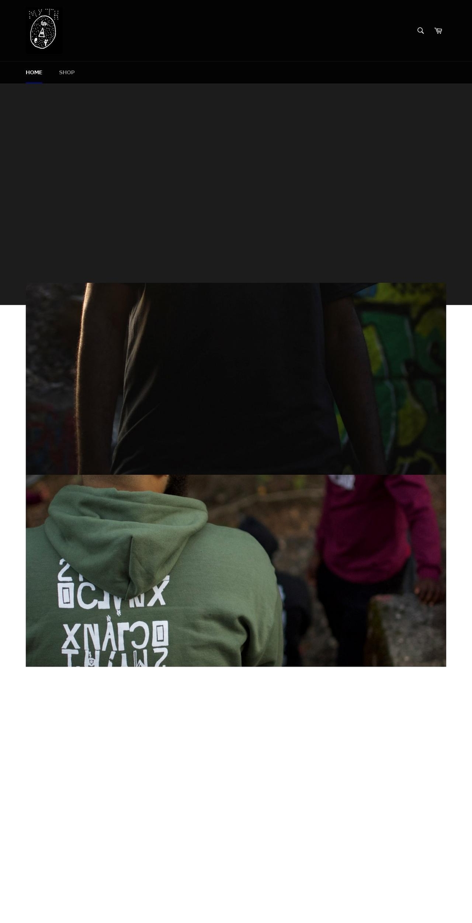 mythboston.com — Shopify storefront screenshot