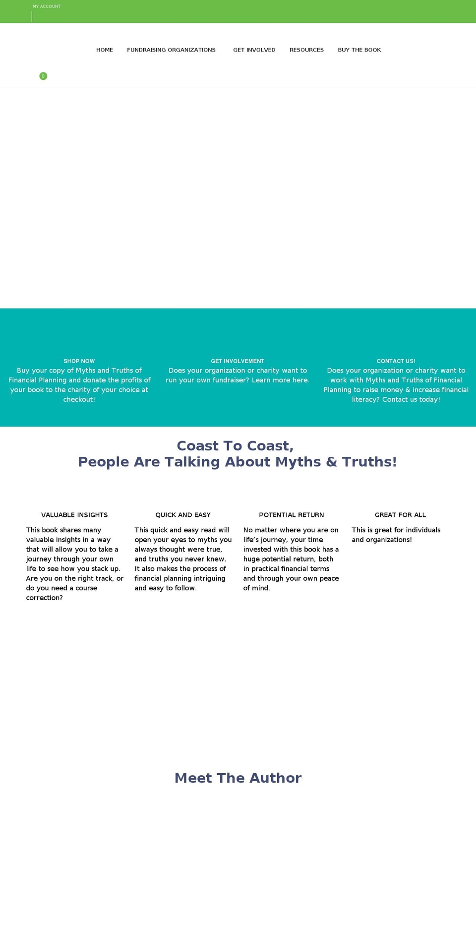 mythsandtruths.com shopify website screenshot