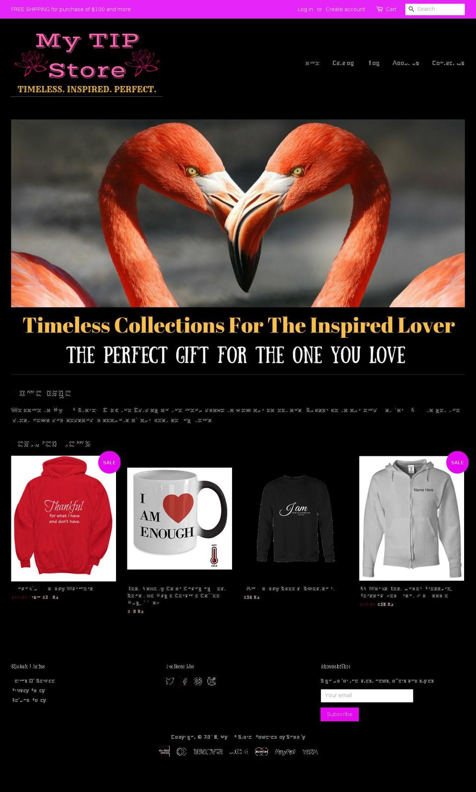 mytipstore.com shopify website screenshot