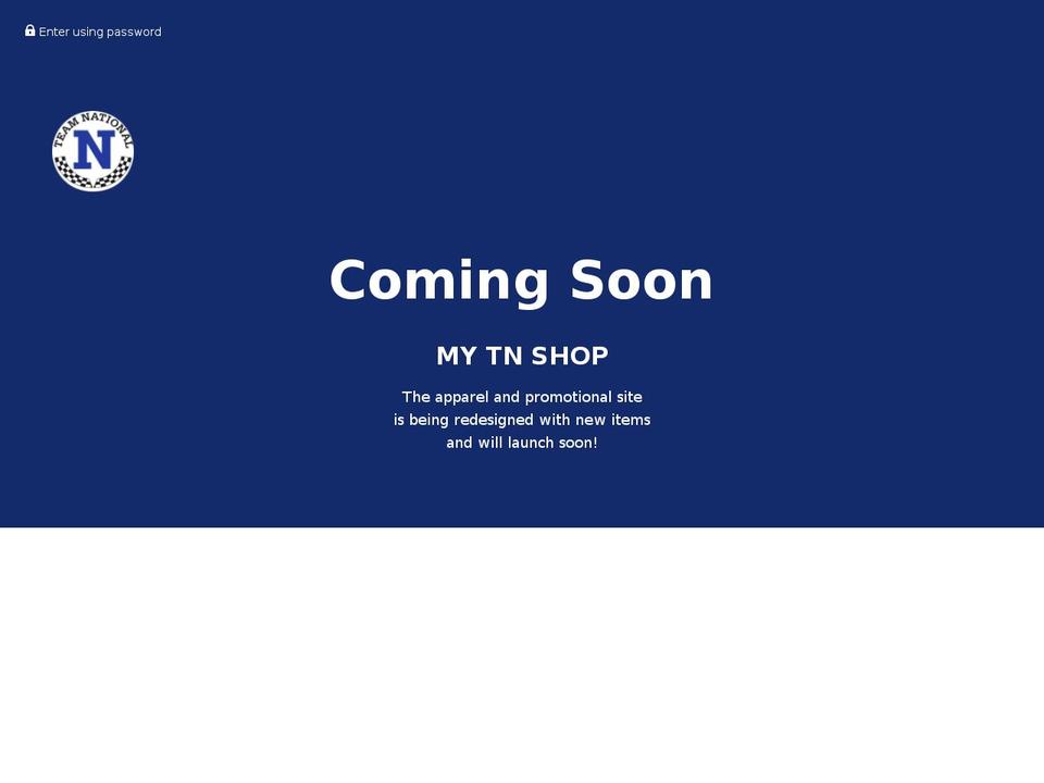 mytnshop.com shopify website screenshot