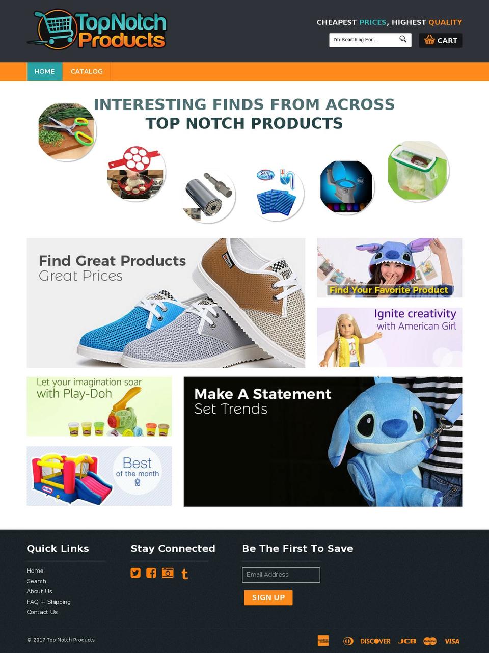 mytopnotchproducts.com shopify website screenshot