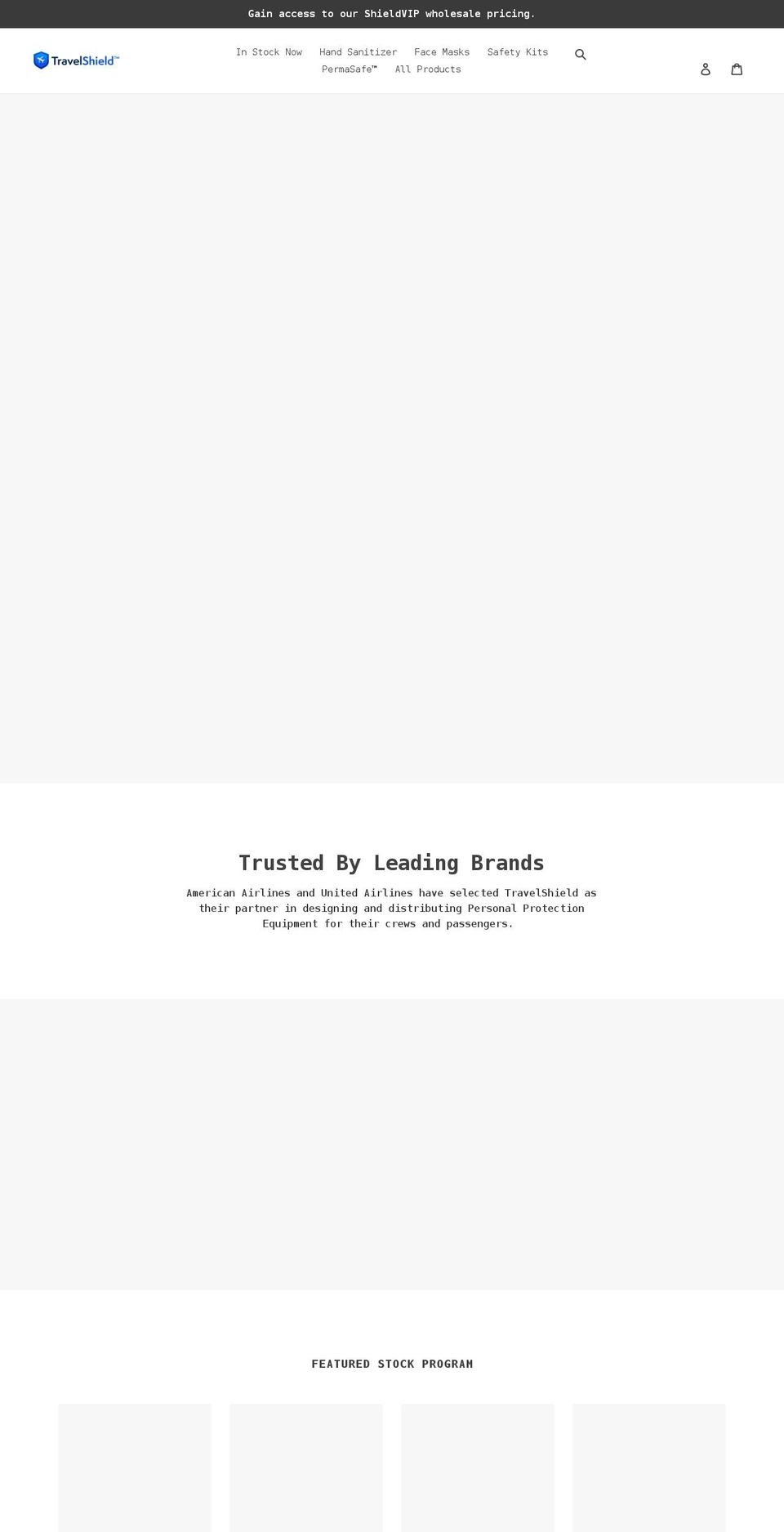 mytravelshield.com shopify website screenshot