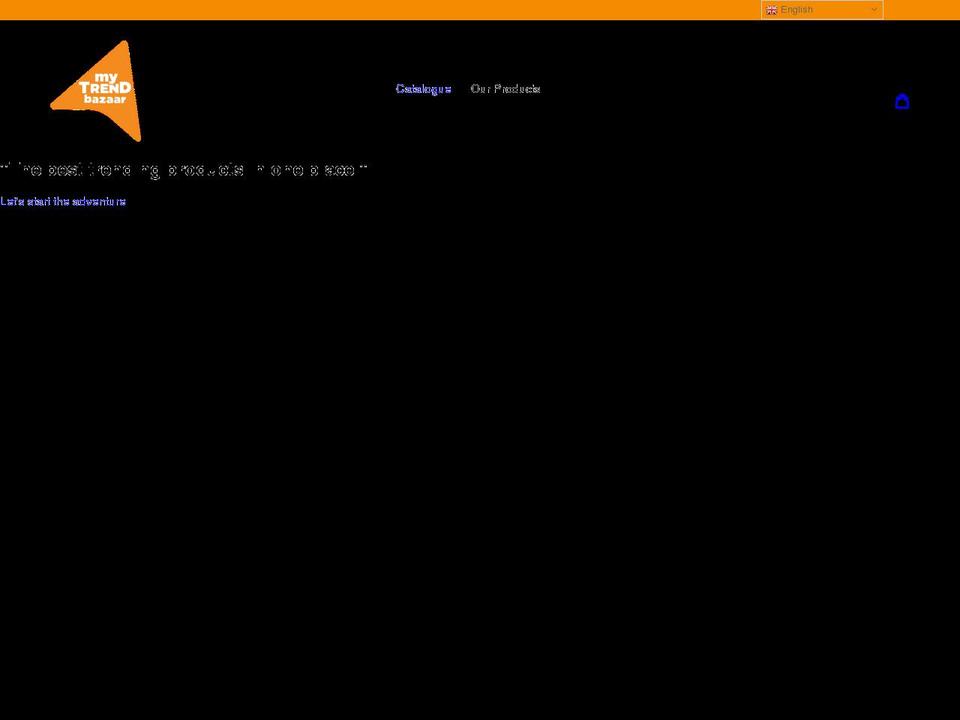 mytrendbazaar.com shopify website screenshot