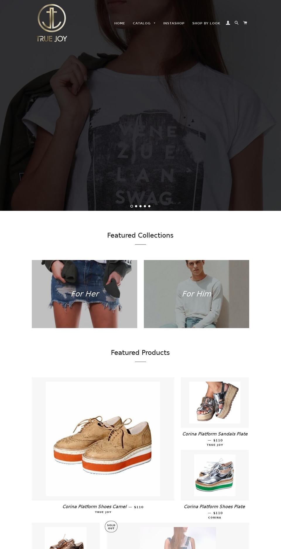 mytruejoy.com shopify website screenshot