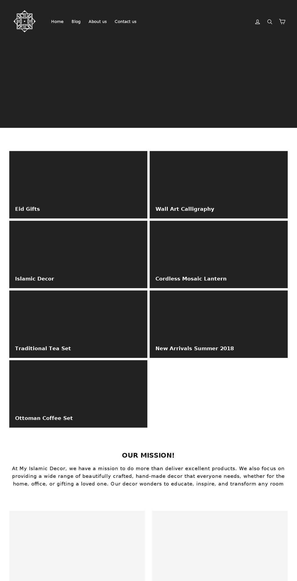 myturkishlantern.com — Shopify storefront screenshot