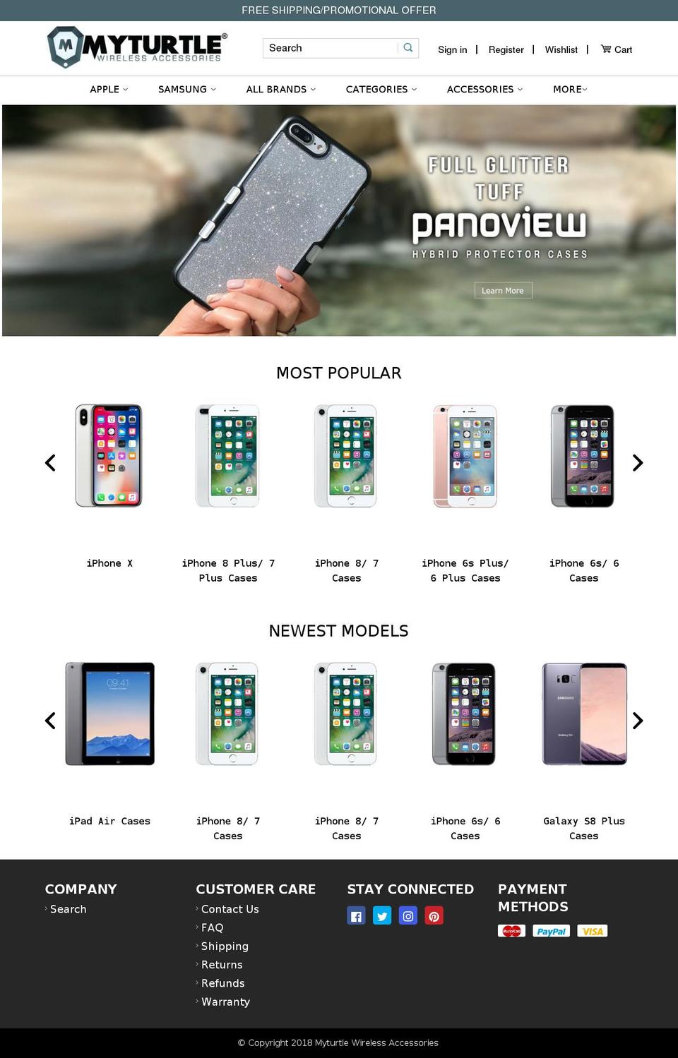 myturtlecases Shopify theme site example myturtleproducts.com