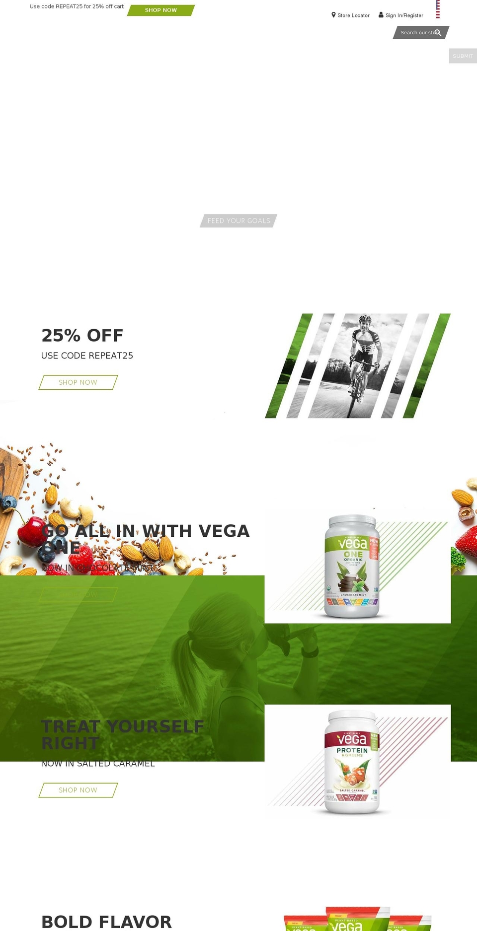 Vega US - SALE THEME - Flash Sale Shopify theme site example myvega.com