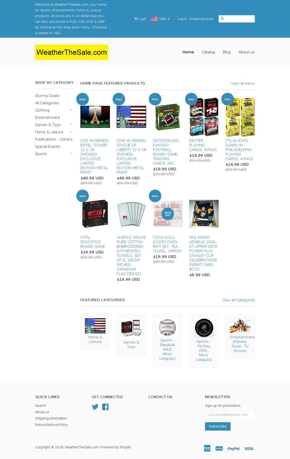 myvipsportshub.com — Shopify storefront screenshot