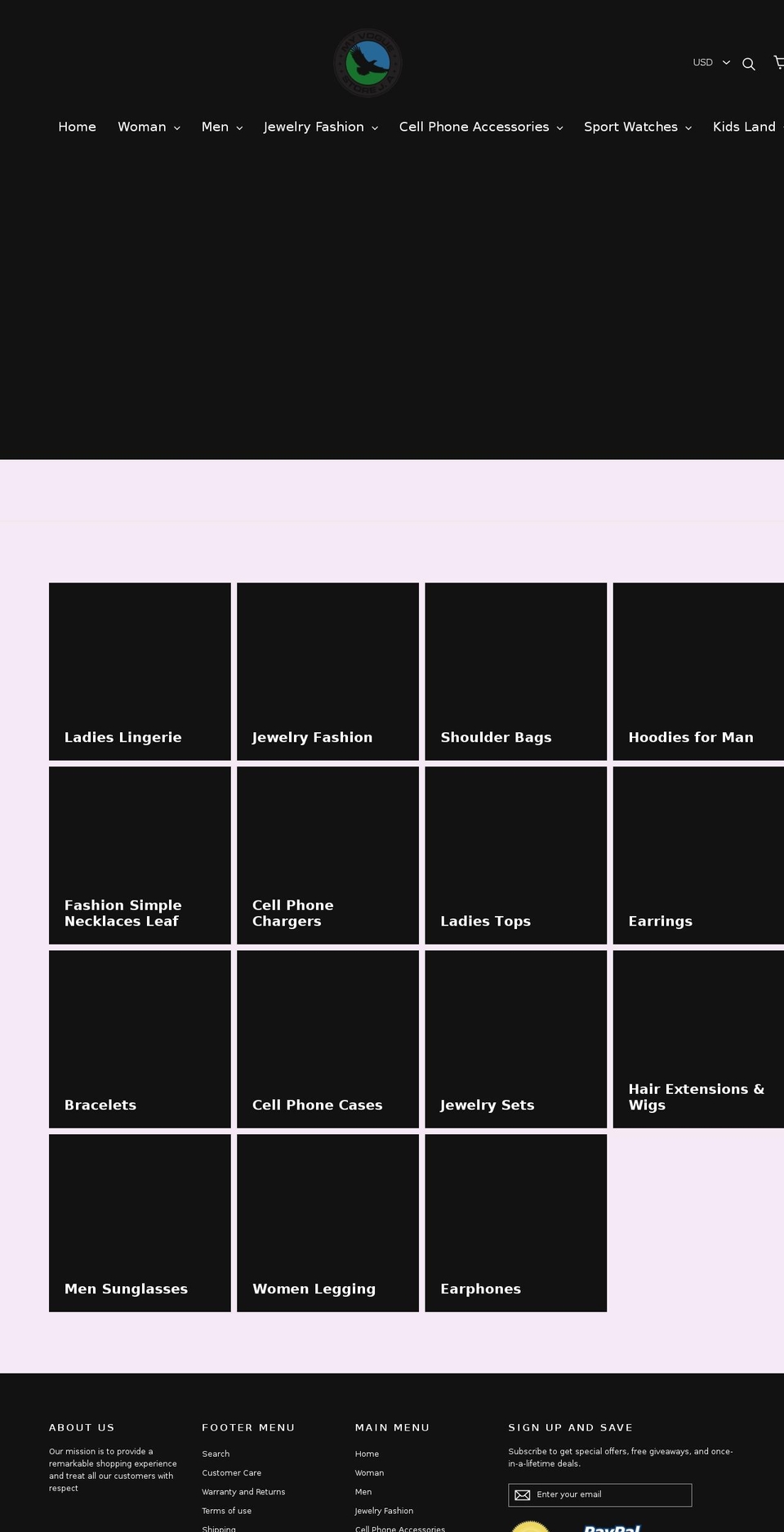 myvoguestore.com — Shopify storefront screenshot