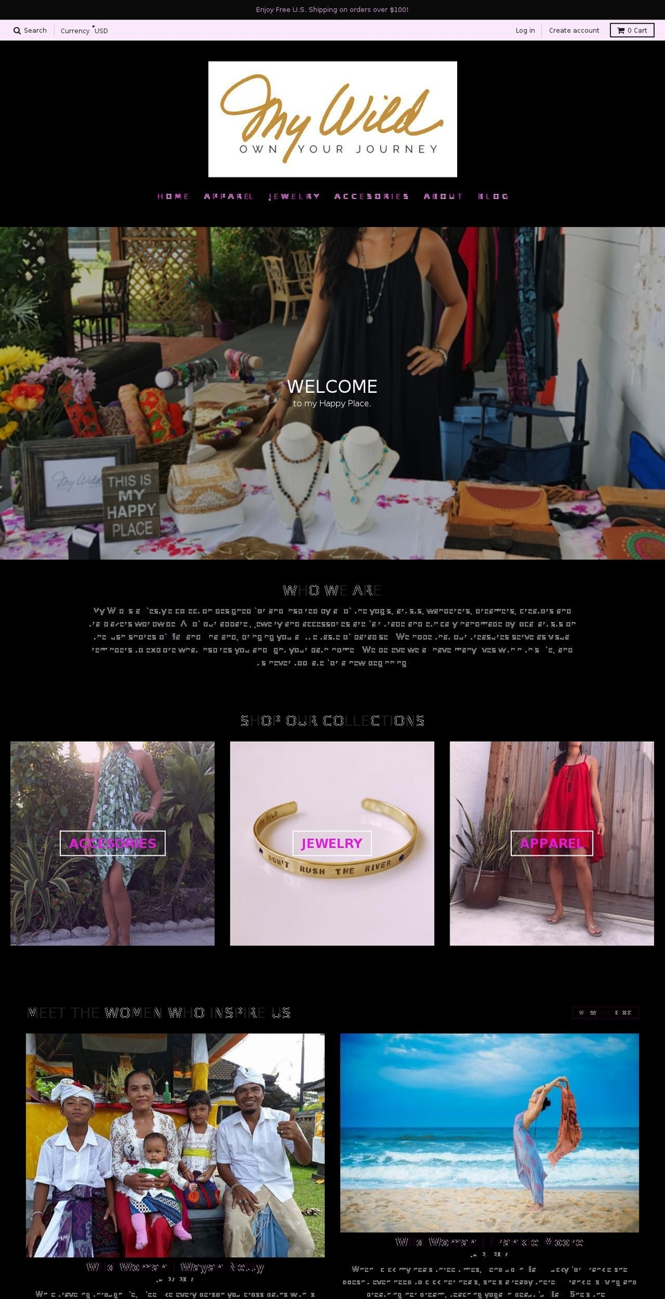 mywildshop.com — Shopify storefront screenshot