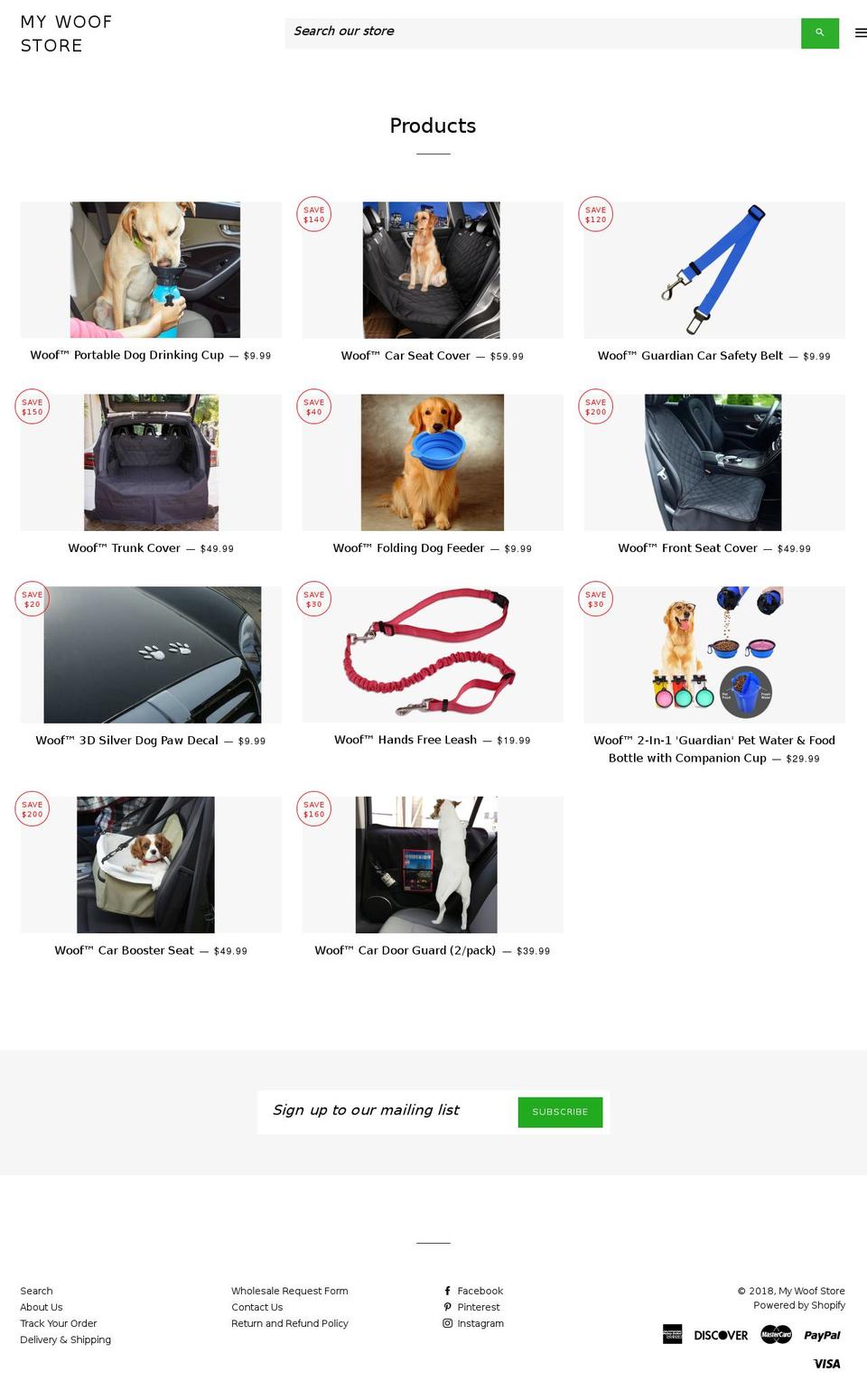 theme-export-freeshipdeals-com-contact-formbro Shopify theme site example mywoofstore.com