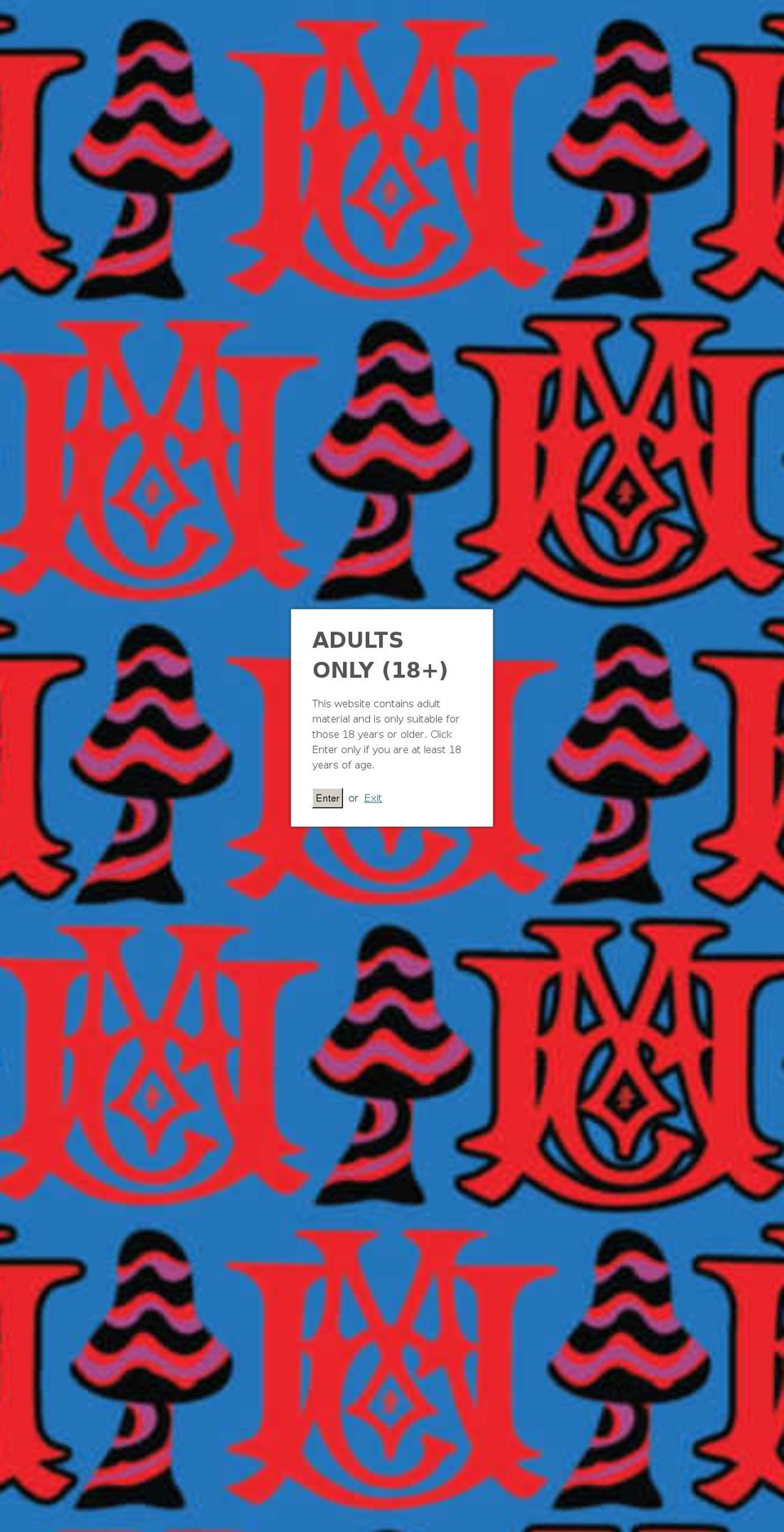 myxedup.com shopify website screenshot