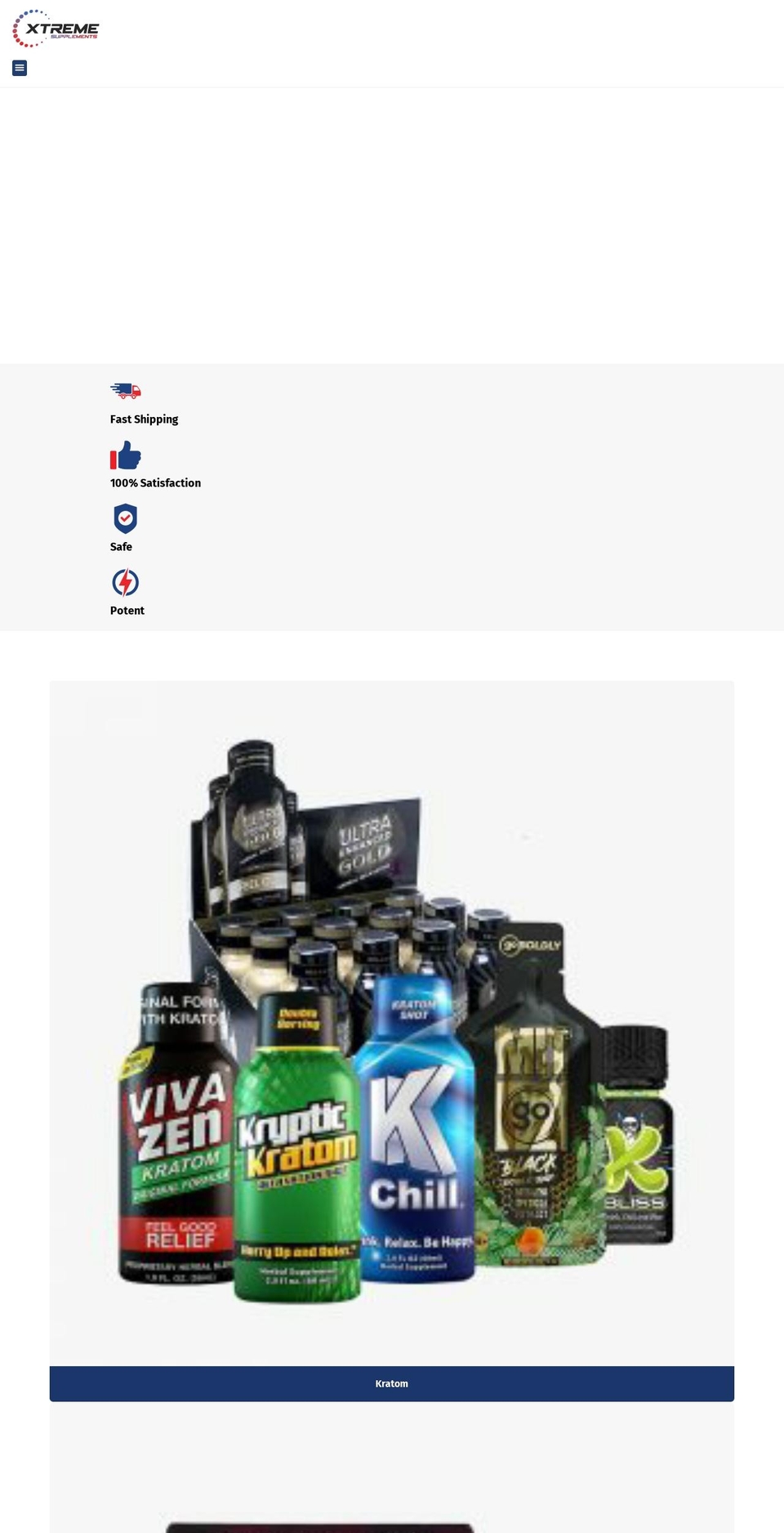 myxtremesupplements.com shopify website screenshot
