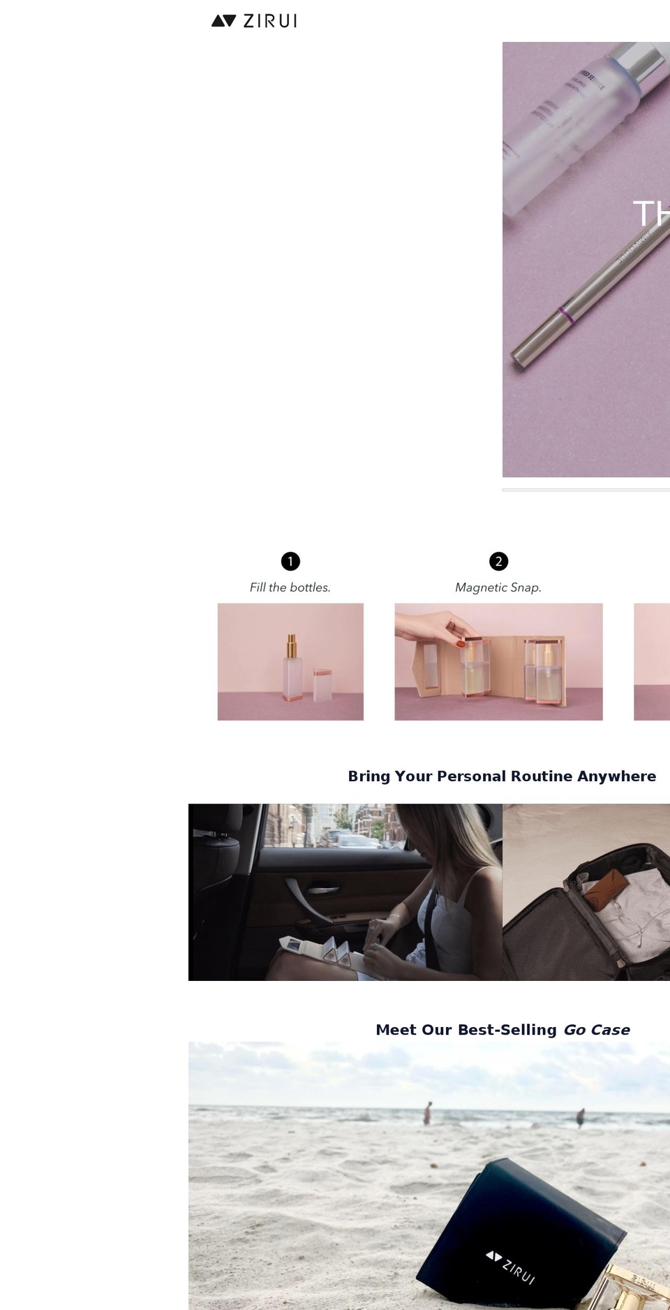 myzirui.com — Shopify storefront screenshot