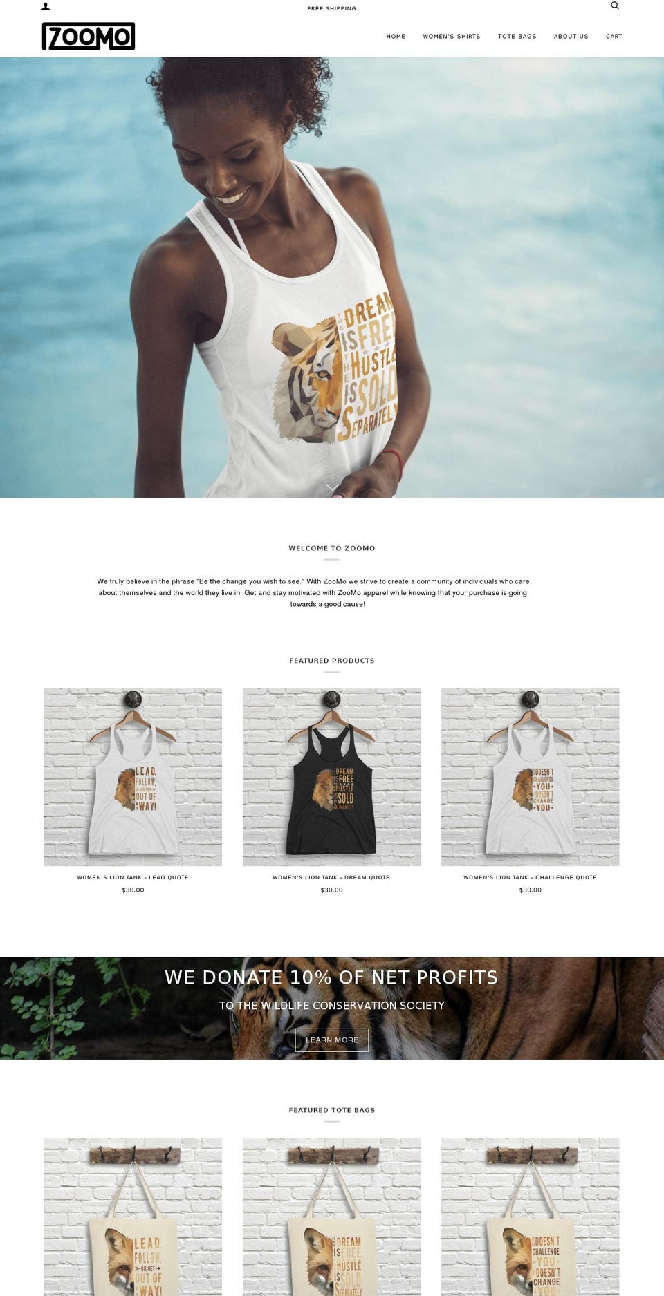 myzoomo.com — Shopify storefront screenshot