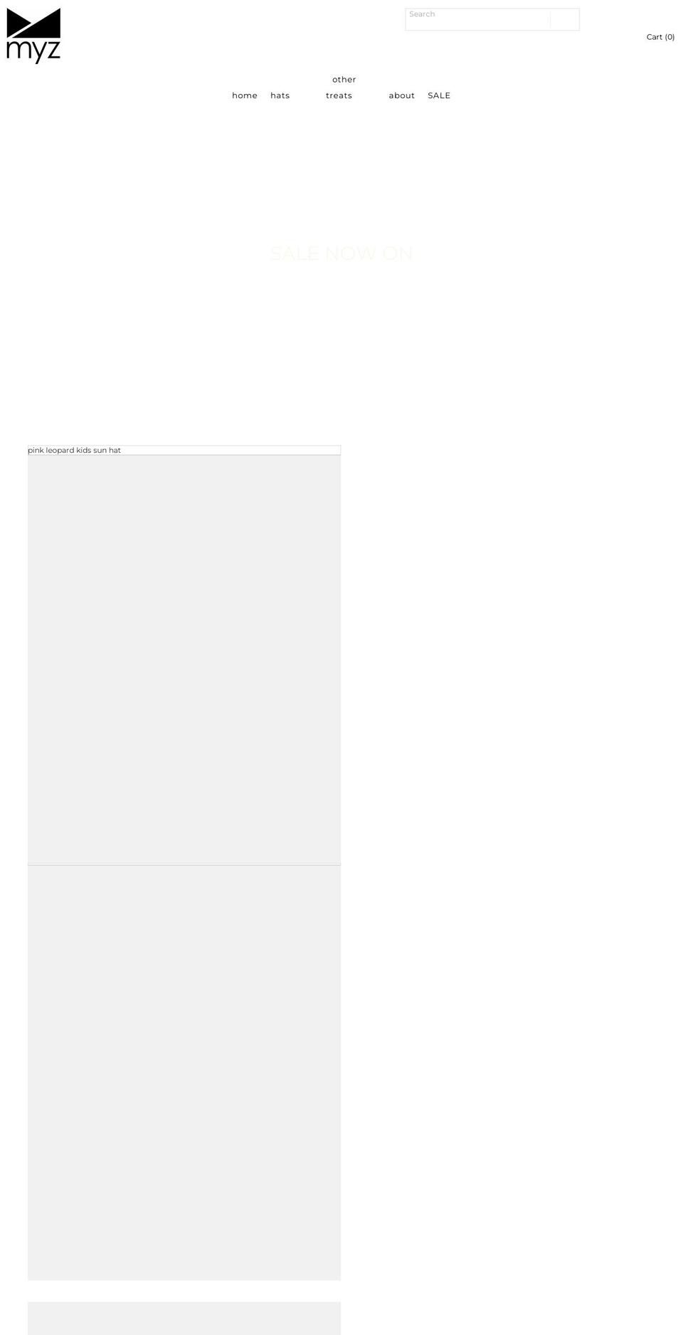 myzthelabel.com.au shopify website screenshot